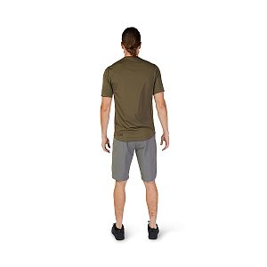 Cyklistický dres Fox Ranger SS Jersey Lab Head Olive Green