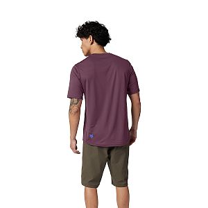 Cyklistický dres Fox Ranger SS Jersey Moth Dark Purple