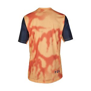 Cyklistický dres Fox Ranger SS Jersey Race Taunt Orange Sherbert