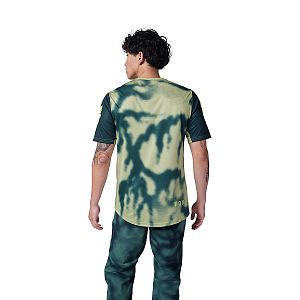 Cyklistický dres Fox Ranger SS Jersey Race Taunt Pale Green