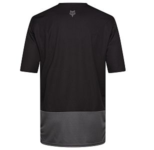 Cyklistický dres Fox Ranger SS Jersey Wordmark Black