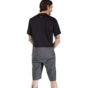 Cyklistický dres Fox Ranger SS Jersey Wordmark Black