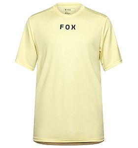 Cyklistický dres Fox Ranger SS Jersey Wordmark Lemonade