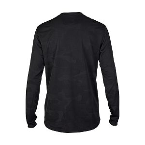 Cyklistický dres Fox Ranger Tru Dri LS Jersey Black