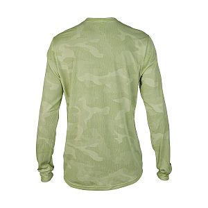 Cyklistický dres Fox Ranger Tru Dri LS Jersey Cactus