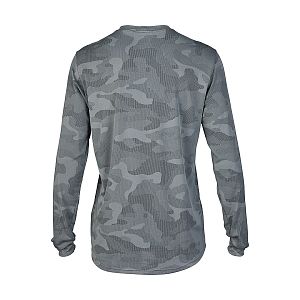 Cyklistický dres Fox Ranger Tru Dri LS Jersey Cloud Grey