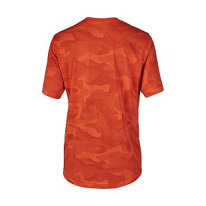 Cyklistický dres Fox Ranger Tru Dri SS Jersey Atomic Orange