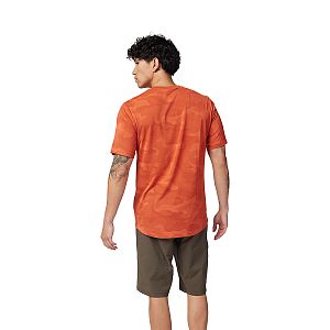 Cyklistický dres Fox Ranger Tru Dri SS Jersey Atomic Orange