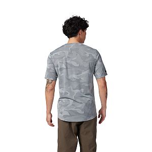 Cyklistický dres Fox Ranger Tru Dri SS Jersey Cloud Grey