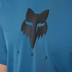 Cyklistický dres Fox Ranger Tru Dri SS Jersey Dark Slate