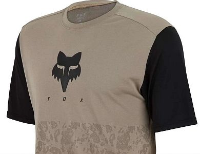 Cyklistický dres Fox Ranger Tru Dri SS Jersey Mocha