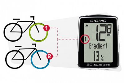 Cyklocomputer SIGMA BC 14.16 STS