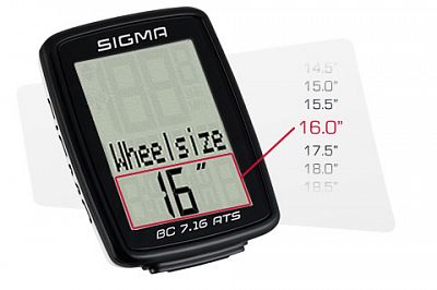Cyklocomputer SIGMA BC 7.16 ATS