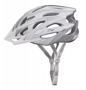 Dámská cyklistická helma Etape Venus bílá/stříbrná
