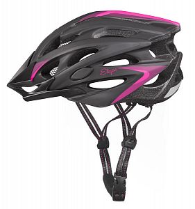 Dámská cyklistická helma Etape Venus černá/růžová mat