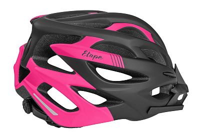 Dámská cyklistická helma Etape Vesper černá/růžová mat