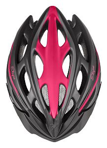 Dámská cyklistická helma Etape Vesper černá/růžová mat