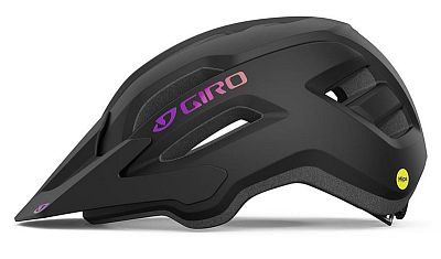 Dámská cyklistická helma GIRO Fixture II MIPS W Mat Black/Pink