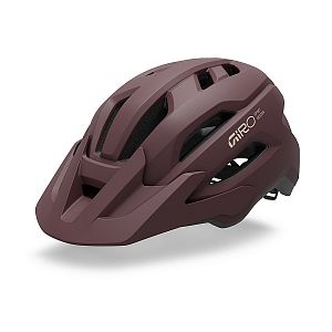 Dámská cyklistická helma GIRO Fixture II W Mat Dark Maroon
