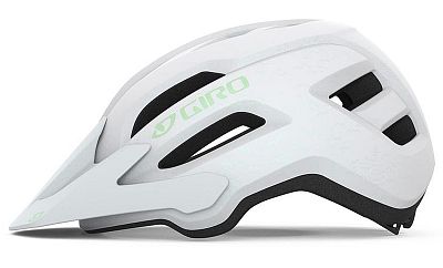 Dámská cyklistická helma GIRO Fixture II W Mat White/Space Green