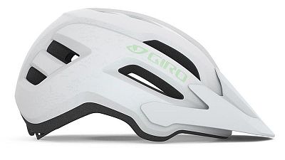 Dámská cyklistická helma GIRO Fixture II W Mat White/Space Green
