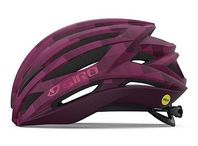 Dámská cyklistická helma GIRO Syntax MIPS Mat Dark Cherry Towers S