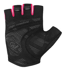Dámské cyklistické rukavice Etape Liana růžová/černá