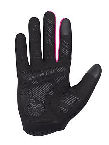 Dámské cyklistické rukavice Etape Paola+ magenta/růžová