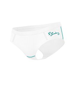 Dámské funkční kalhotky Suspect Animal CORAL bílá Bamboo Ultra