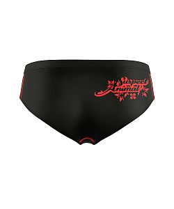 Dámské funkční kalhotky Suspect Animal CORAL černá Bamboo Ultra