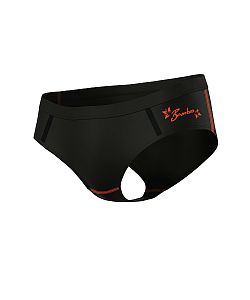 Dámské funkční kalhotky Suspect Animal CORAL černá Bamboo Ultra