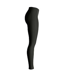Dámské funkční spodky dlouhé černá Bamboo Thermo
