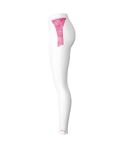 Dámské funkční spodky Suspect Animal PINK MANDALA bílá Bamboo Light New