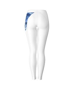 Dámské funkční spodky Suspect Animal SNOWFLAKES bílá Bamboo Thermo