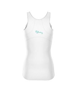 Dámské funkční triko bez rukávů Suspect Animal BIRD bílá Bamboo Ultra