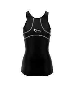Dámské funkční triko bez rukávů Suspect Animal CONTRAST černá Bamboo Ultra