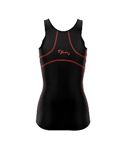 Dámské funkční triko bez rukávů Suspect Animal CORAL černá Bamboo Ultra