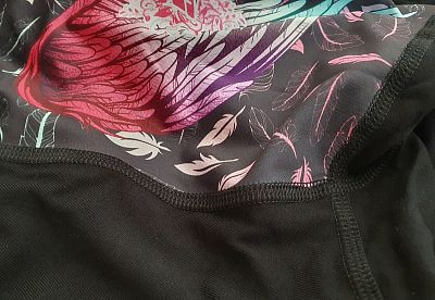 Dámské funkční triko s krátkým rukávem Suspect Animal ANGEL LADY černá Bamboo Ultra