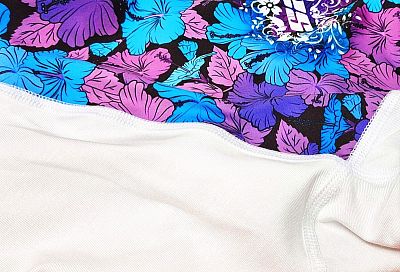 Dámské funkční triko s krátkým rukávem Suspect Animal HAWAII bílá Bamboo Ultra