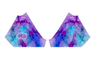 Dámské funkční triko s krátkým rukávem Suspect Animal PURPLE černá Bamboo Light New