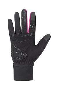 Dámské zimní rukavice Etape Jasmine WS+ černá/růžová