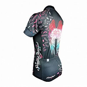 Dámský cyklistický dres Cykloanimal Angel + návleky na ruce