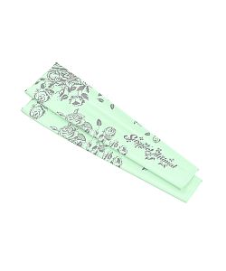 Dámský cyklistický dres Cykloanimal Flowers Mint + návleky na ruce