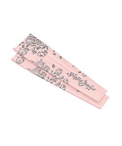 Dámský cyklistický dres Cykloanimal Flowers Old Pink + návleky na ruce