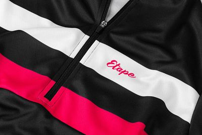 Dámský cyklistický dres Etape Clara 2.0 černá/růžová