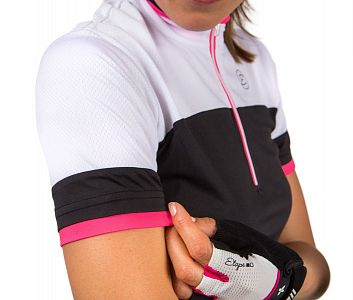 Dámský cyklistický dres Etape Clara černá/růžová