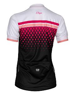Dámský cyklistický dres Etape Diamond bílá/růžová
