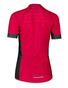 Dámský cyklistický dres Etape Fortuna magenta/černá