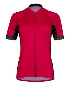 Dámský cyklistický dres Etape Fortuna magenta/černá