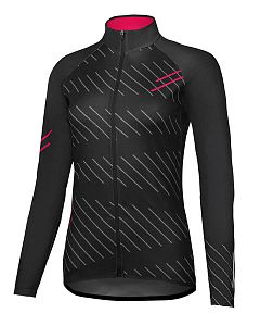 Dámský cyklistický dres Etape Gaia 2.0 černá/růžová
